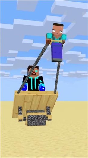 #minecraft high vet 😎 #minecraftparody