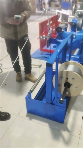 Servo precision take-up machine, cable wire rewinding machine, PLC touch screen parameter setting