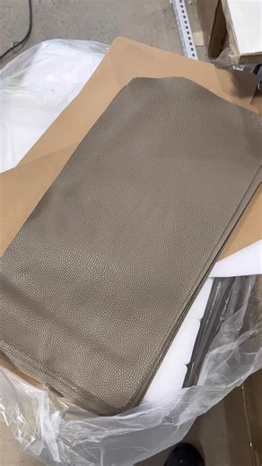 CASECOLA | Genuine leather iPad case back panel bonding process, the leather is attached to the back panel structure to complete back panel assembly.... | Instagram