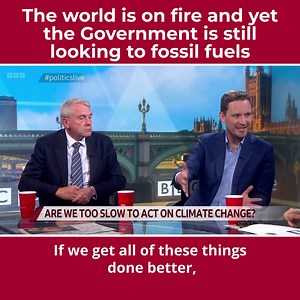 2.5K views · 80 reactions | Extreme weather across Europe isn’t a surprise. Climate scientists have been warning us for years. And Big Oil knew about it in the 1970s. Yet the Tories are still arguing about onshore wind turbines? | Darren Jones MP | Facebook
