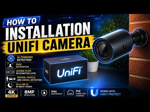 How to Install UniFi G6 Bullet Camera | Complete Installation & Setup Guide (Step-by-Step)