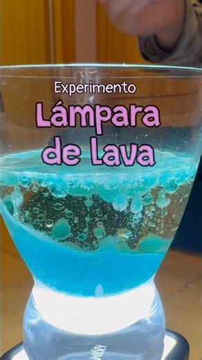 🏮 Lava lamp at home! 🏮💥 #stem #experiments