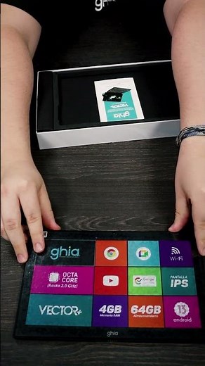 #Unboxing de la Tablet Vector Plus GVPNT | Ghia