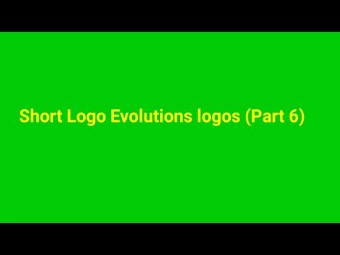 Short Logo Evolutions logos (Part 6)