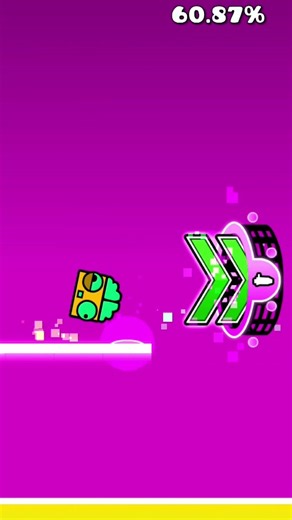 Part 3 of making a cool GD level - added ball + wave parts #geometrydash #coollevel