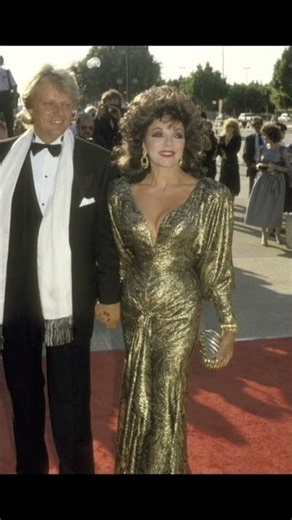 Joan Collins’ Gold Emmy Dress Was Actually a Dynasty Gown