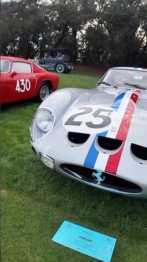 The 1962 Ferrari 250 GTO, showcased by David MacNeil at The Amelia.