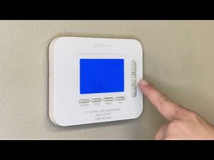 How To Program Braeburn Thermostat