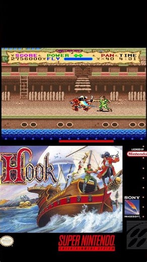 Short look on Hook #snes #nostalgie #nintendo #90sgames