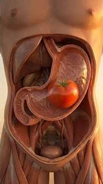 What Happens Inside Your Body When You Eat a Tomato? 🍅 | Amazing Digestive Process Explained