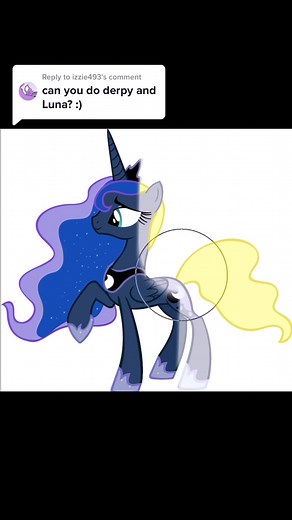 Drawing Princess Luna from My Little Pony