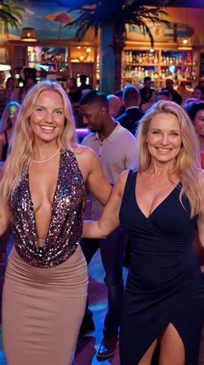 Taking my MOM to a club in the Caribbean! 🌴🪩 #shorts #party #vanessa #afterwork #balance