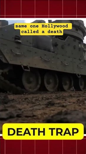 American M2 Bradley vs Russian tank close-range battle #military #shorts