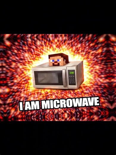 I am Microwave! #minecraft