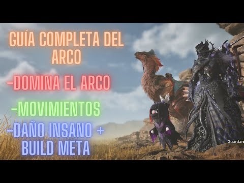 GUÍA COMPLETA DEL ARCO en Monster Hunter Wilds 🏹 | Movimientos, Build, Tips y Combate Real