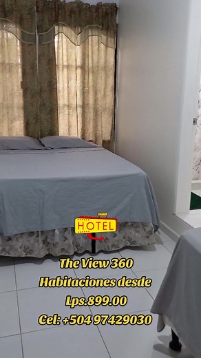 En #Comayagua te espera #Hotel #theview360, tu nueva opción en hoteles.🏠🏠🏠 🫶Aprovecha la Gran Promoción de Octubre y Noviembre 🫶 ✅️Habitación #sencillas a tan sólo Lps. 899, incluye desayuno, más un Cóctel 🍸 de bienvenida gratis.✨️✨️ 🏠Si te hospedas tres noches durante el año, la cuarta noche, te la damos a mitad de precio. Nota: Por una persona más en cada habitación, aporta Lps.100, extra. 📲Nuestra Ubicación:https://maps.app.goo.gl/nwNb9As3Xaj4gDbo7 🛌💤¡Te garitizamos el mejor sueño d