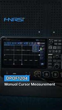 FNIRSI DPOF1204 4CH Scope | How to Measure Square Waves?