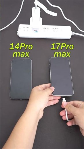 iPhone 14 Pro Max vs 17 Pro Max Boot Speed Test Comparison #diyphonerepair #smartphone #poweron