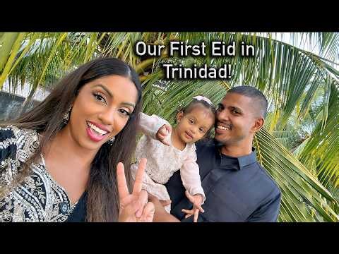 Our First Eid in Trinidad | Pakistani + Trini Traditions | Family Eid Vlog