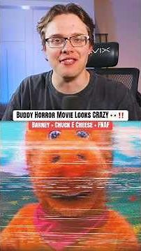 Buddy Horror Movie Looks CRAZY… Barney + Chuck E Cheese + FNAF 👀‼️