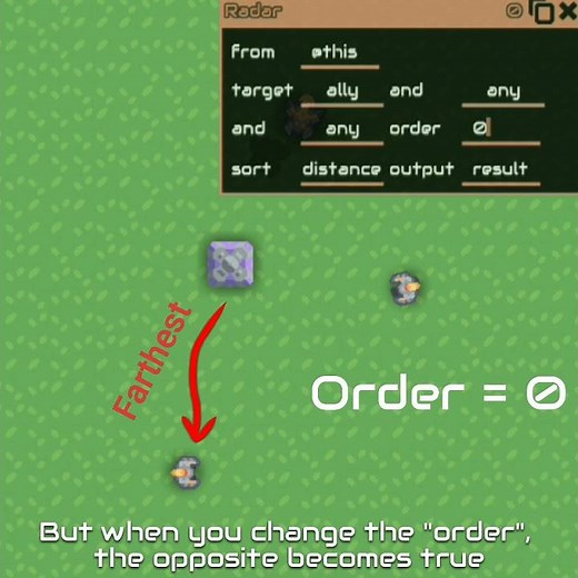 Mindustry Logic in 60 Seconds - Radar Instruction