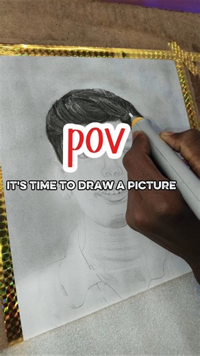 pov : it's time to draw a picture #trending #drawing #viral #shorts #portrait #commission #sketch