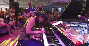 Watch Tom Hamilton & Holly Bowling Weave Radiohead Into A 32  Minute "Terrapin Station" On Jam Cruise
