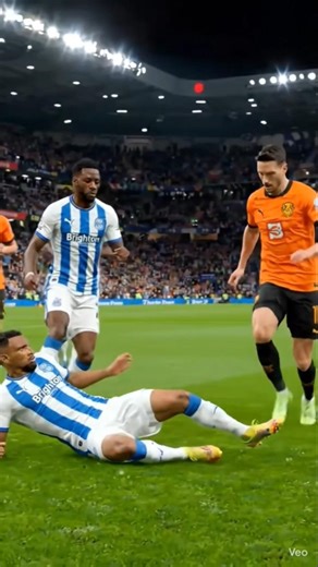 Brighton vs Wolves 🐺⚽ | Wild Premier League Action & Amazing Goals! #shorts #Brighton #Wolves #fifa