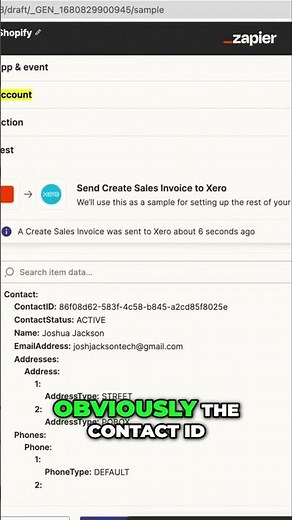 Create a Sales Invoice in Xero from Shopify Order using Zapier: Step-by-Step Guide
