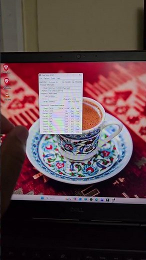 Replaced Laptop Thermal Paste with PTM 7950 – Check the Temperature Drop! 🔧💻