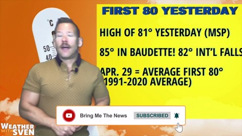 Blocking pattern keeps Minnesota warmer, drier than normal for next week