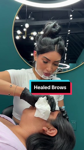 Healed Microblading w oily skin! Proof that microblading can heal beautifully on all skin types! #microblading #brows #healedmicroblading #pmu #permanentmakeup #cejas #fyp #foryoupage #microbladingtouchup #nanobrows #omniapmumachine #pmumachine @Omnia Studio Academy