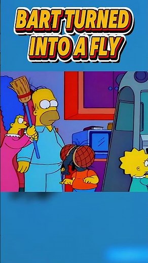 Bart Turned into a Fly