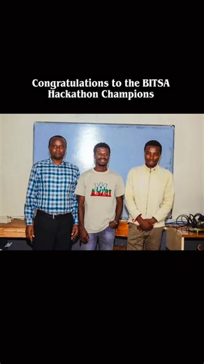 University of Eastern Africa, Baraton on Instagram: "BITSA Hackathon Winners & Participants We are excited to announce Brian Anyanga and Elly Ochieng as the winners of this year’s BITSA Hackathon. Congratulations to all the competitors for their outstanding creativity, hard work, and dedication. Your energy and commitment played a major role in making the event a success. Thank you for your participation and for contributing to an inspiring and impactful hackathon."