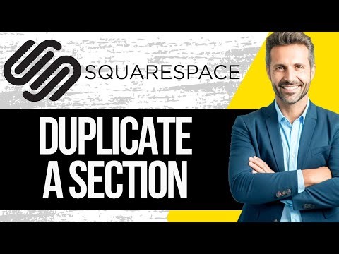 How to Duplicate a Section to another Squarespace page