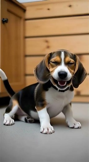 Hilarious Dog Playing Alone!