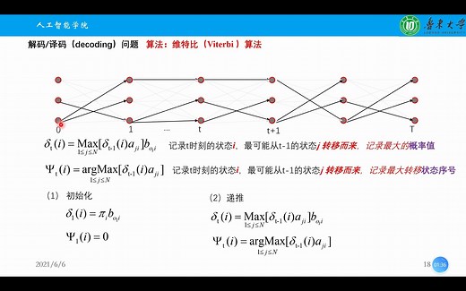 Python与人工智能-HMM-2-维特比Viterbi译码