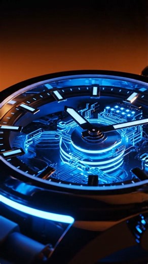 Laser Crafting a Cyberpunk Watch ⏱️⚡ (Oddly Satisfying) | Primal Render