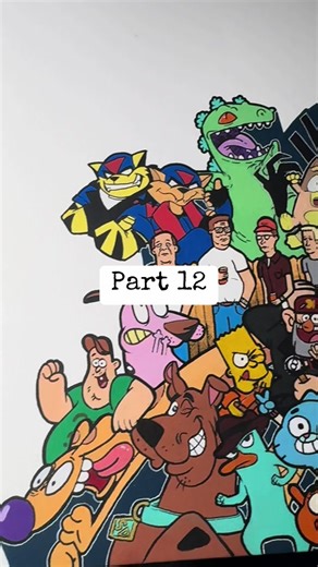 Part 12- Draw my favorites: Dexters Laboratory. What should I do next? #art #fyp #posca #drawing #dexterslaboratory #cartoonnetwork