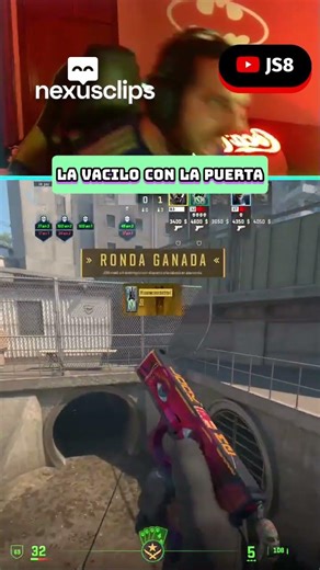 CON LA PUERTA!! #Js8 #twitch #doblecharlie #cs #hacks #counterstrike #cs2 #csmoments #shorts