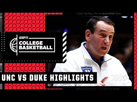 North Carolina Tar Heels at Duke Blue Devils [Coach K’s FINAL HOME GAME] | Full Game Highlights