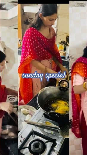 Sunday Special 😋 आख़िर Sunday का ही इंतज़ार क्यों ?? 👩🏻‍🍳🙀# minivlog # yt #shorts #up #vlog