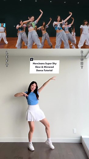 NewJeans Super Shy Dance Tutorial | Slow & Mirrored | Learn to Dance Like a Pro!