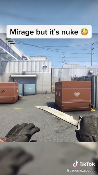 Nuke Smokes on Mirage Map in CS:GO