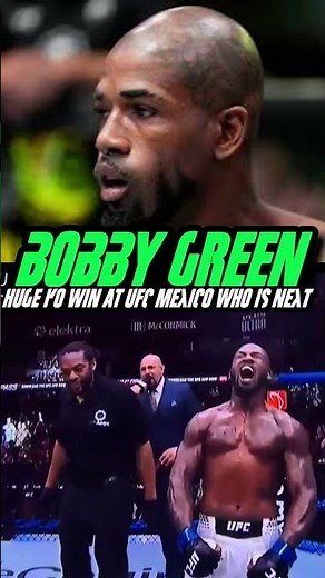 King Bobby Green GETS A HUGE KO at UFC Mexico 😳