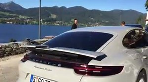 Does the Panamera Turbo have the coolest retractable spoiler ever? | Autocar