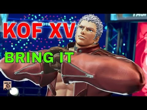 "KOF XV ADI-B Gameplay: Insanely Fun Combos!"