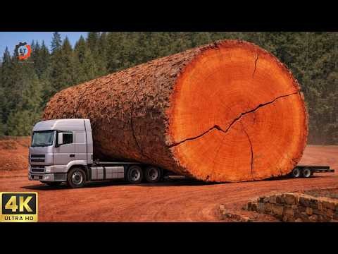 Inside the Mega Timber Factory | From Massive Logs to Breathtaking Luxury Tables