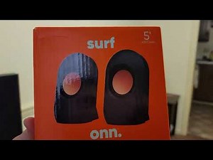 onn Surf USB speakers