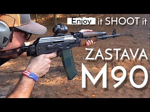 Zastava M90 First shots.